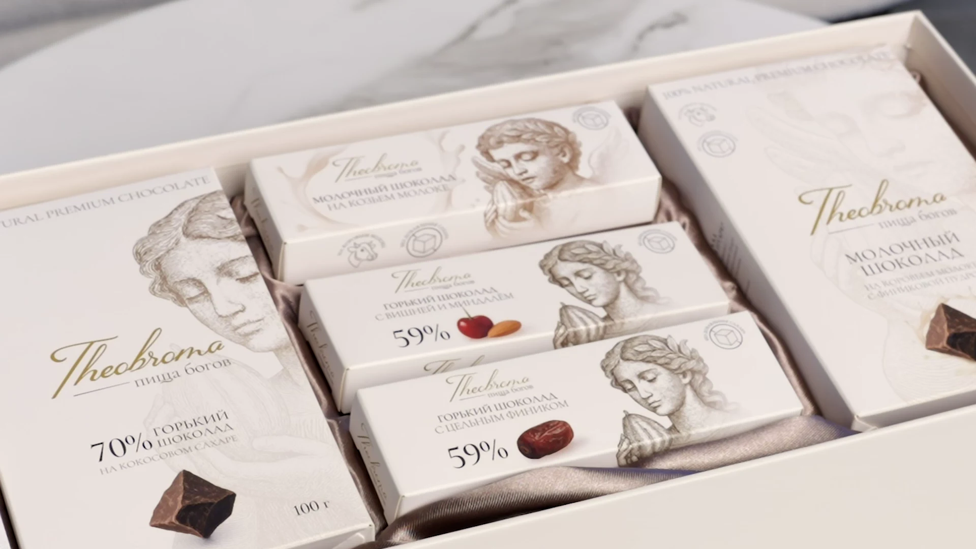 Подарочные коробки шоколада Theobroma